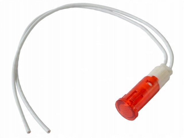 

Dioda Led kontrolka 11,5mm 12V z przewodem Czerwon