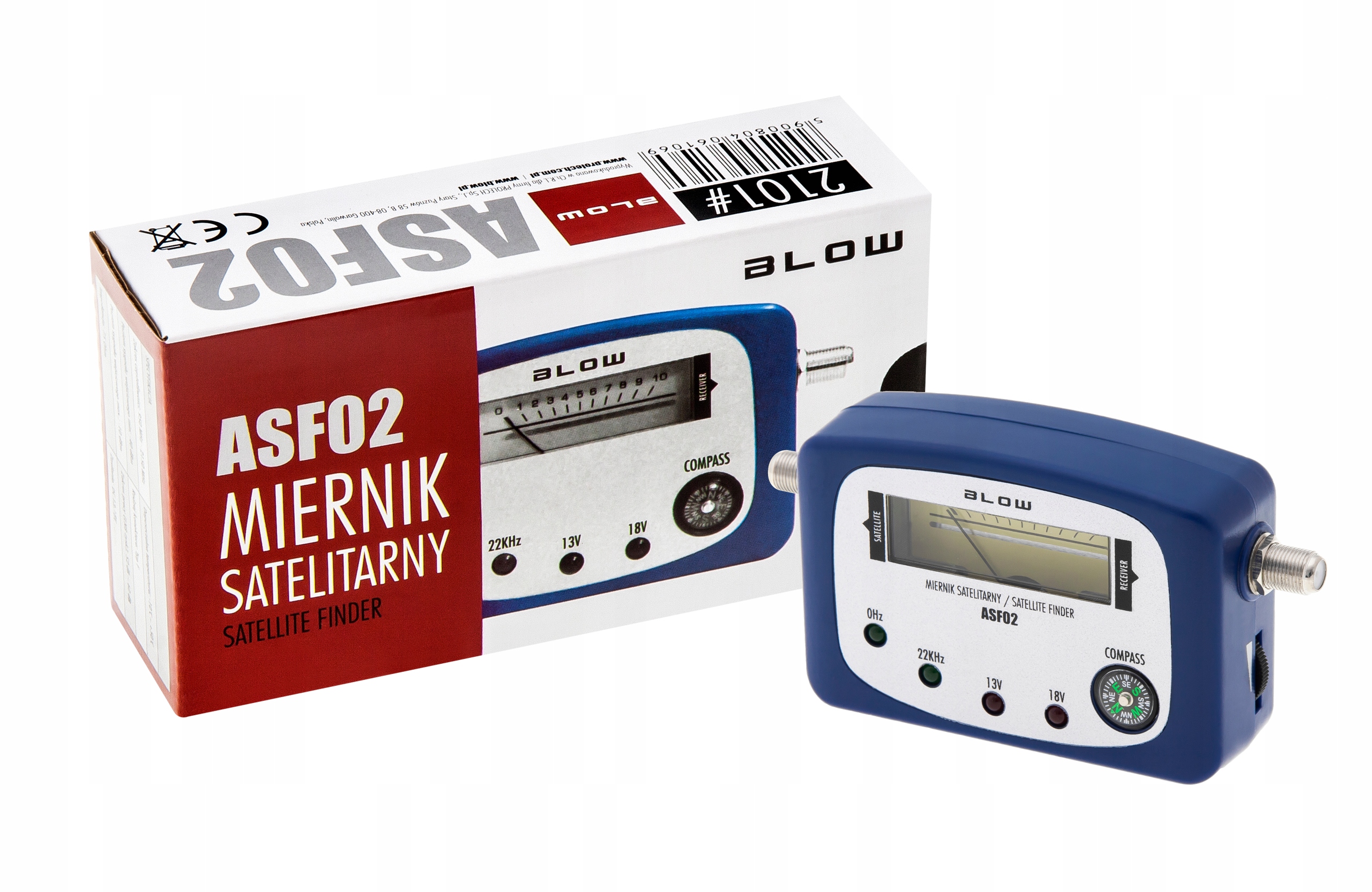 Miernik sygnału satelitarnego BLOW SAT FINDER Marka bez marki