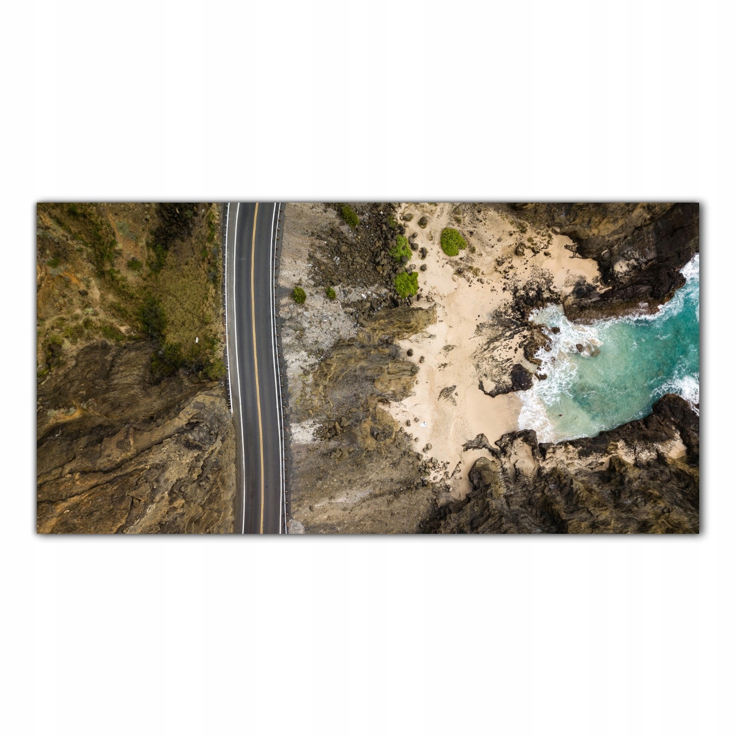 Ocean Road Krajina 140x70 Panel sklo do kuchyně