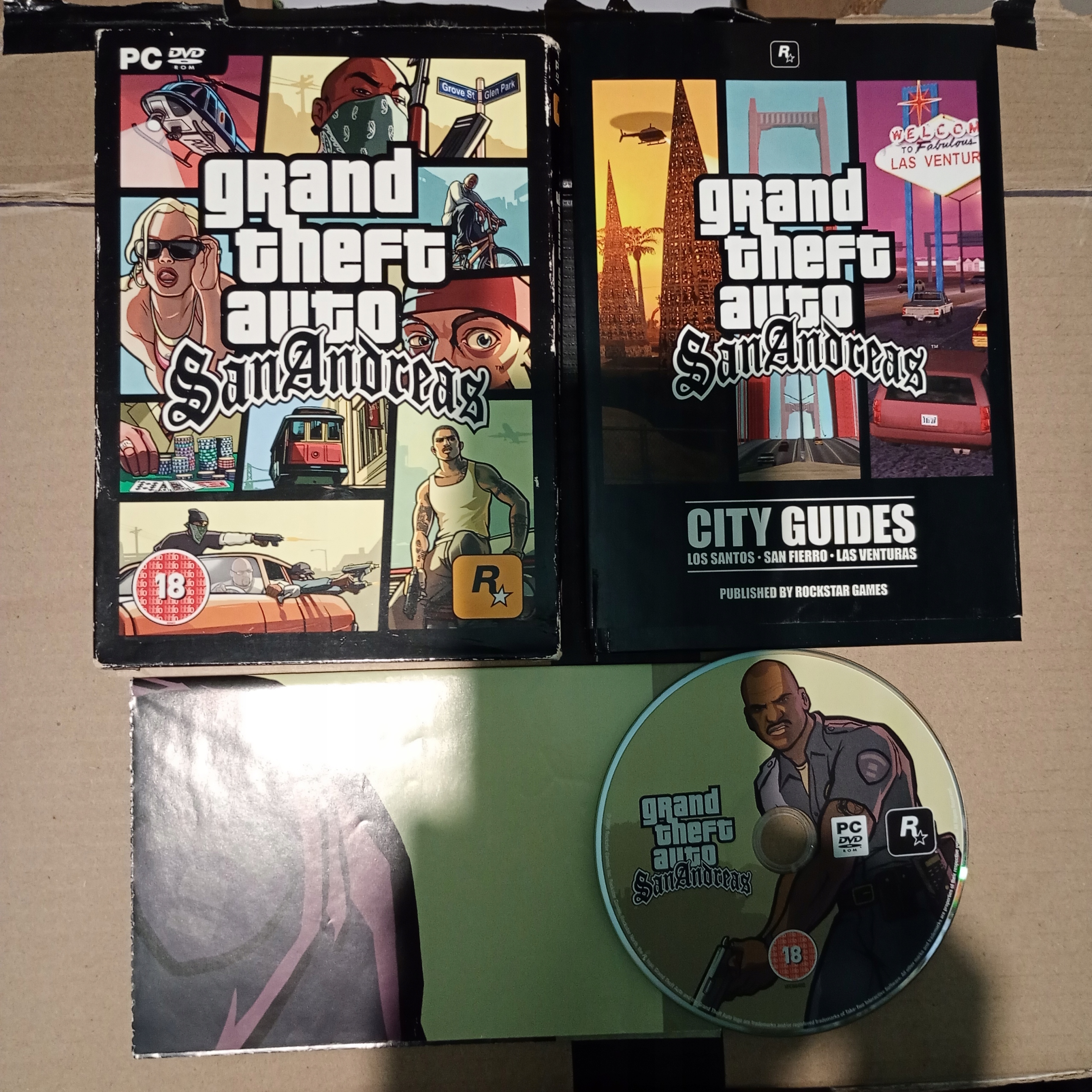 【希少版】Grand Theft Auto: San Andreas (PC) Grand Theft Auto San Andreas PC • Cena, Opinie - Allegro