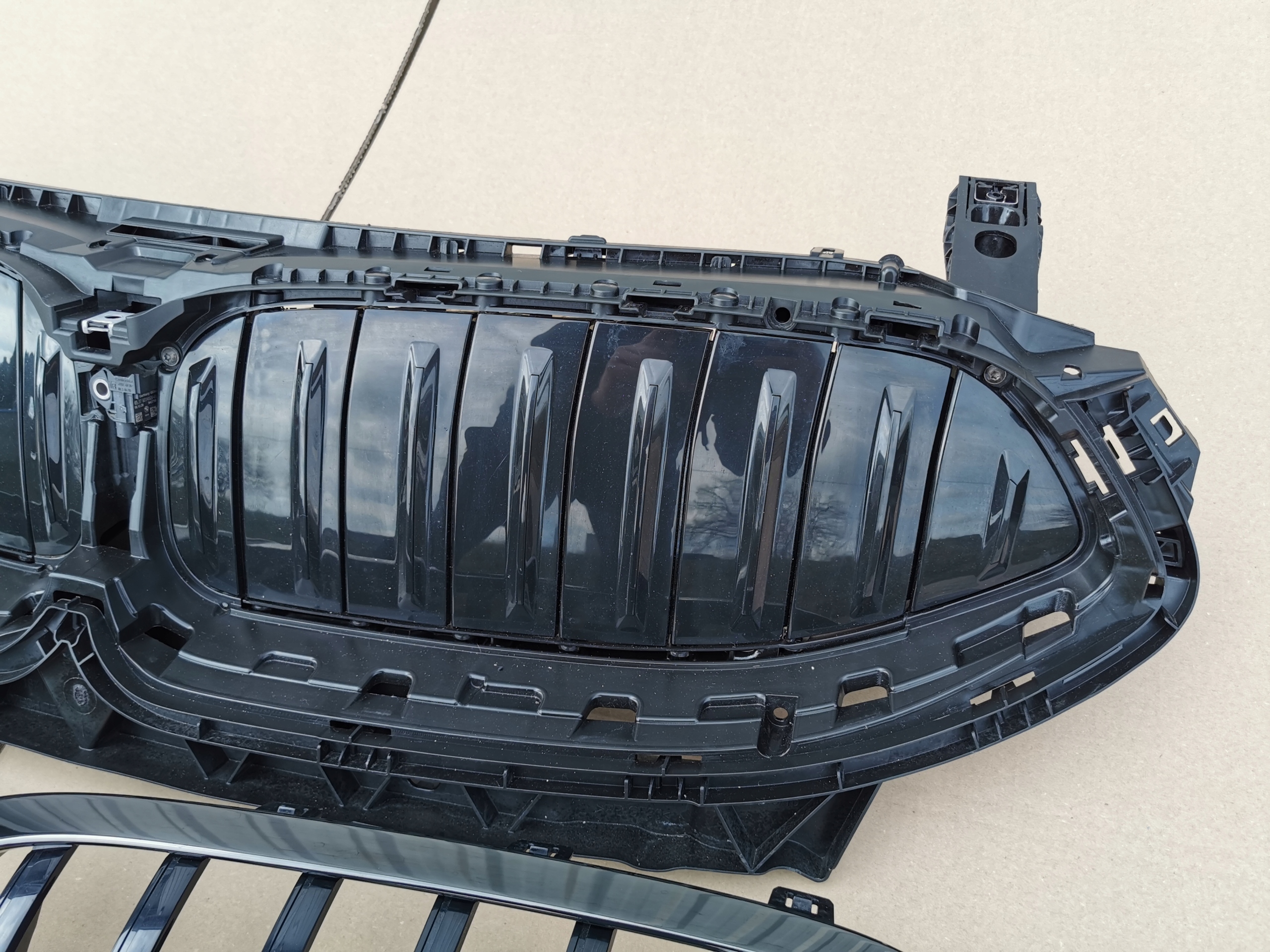 BMW 8 G14 G15 G16 активный впуск Воздух решетка радиатора b.хорошее состояние 5A21DC8-01 5A21DC8