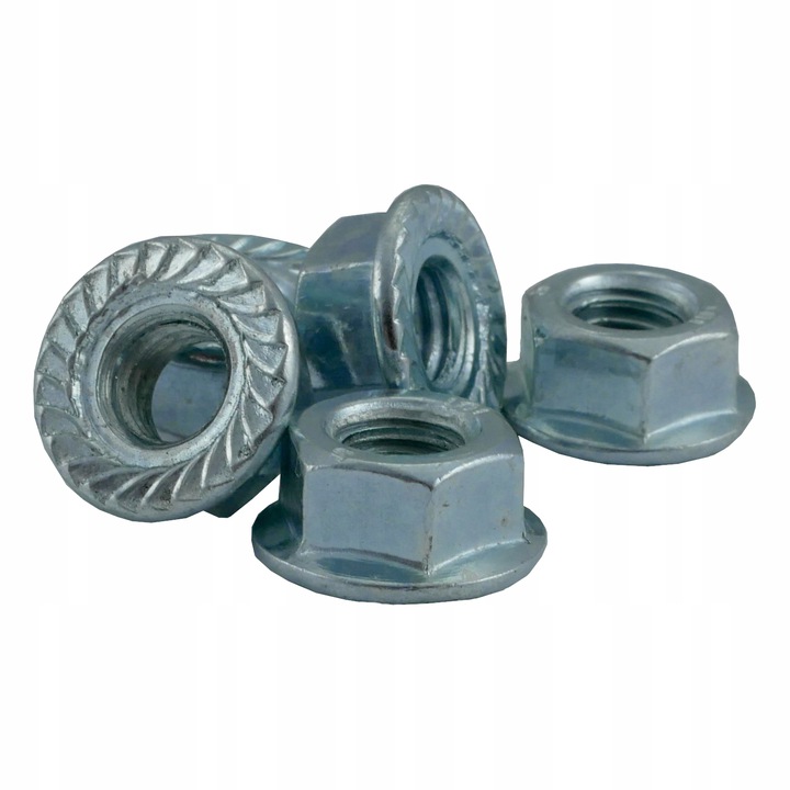 

Nakrętka kołnierzowa radełkowana M10 Din 6923 1 kg