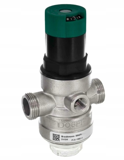 Regulátor tlaku D06FI-1E, nerezová oceľ, Honeywell Resideo
