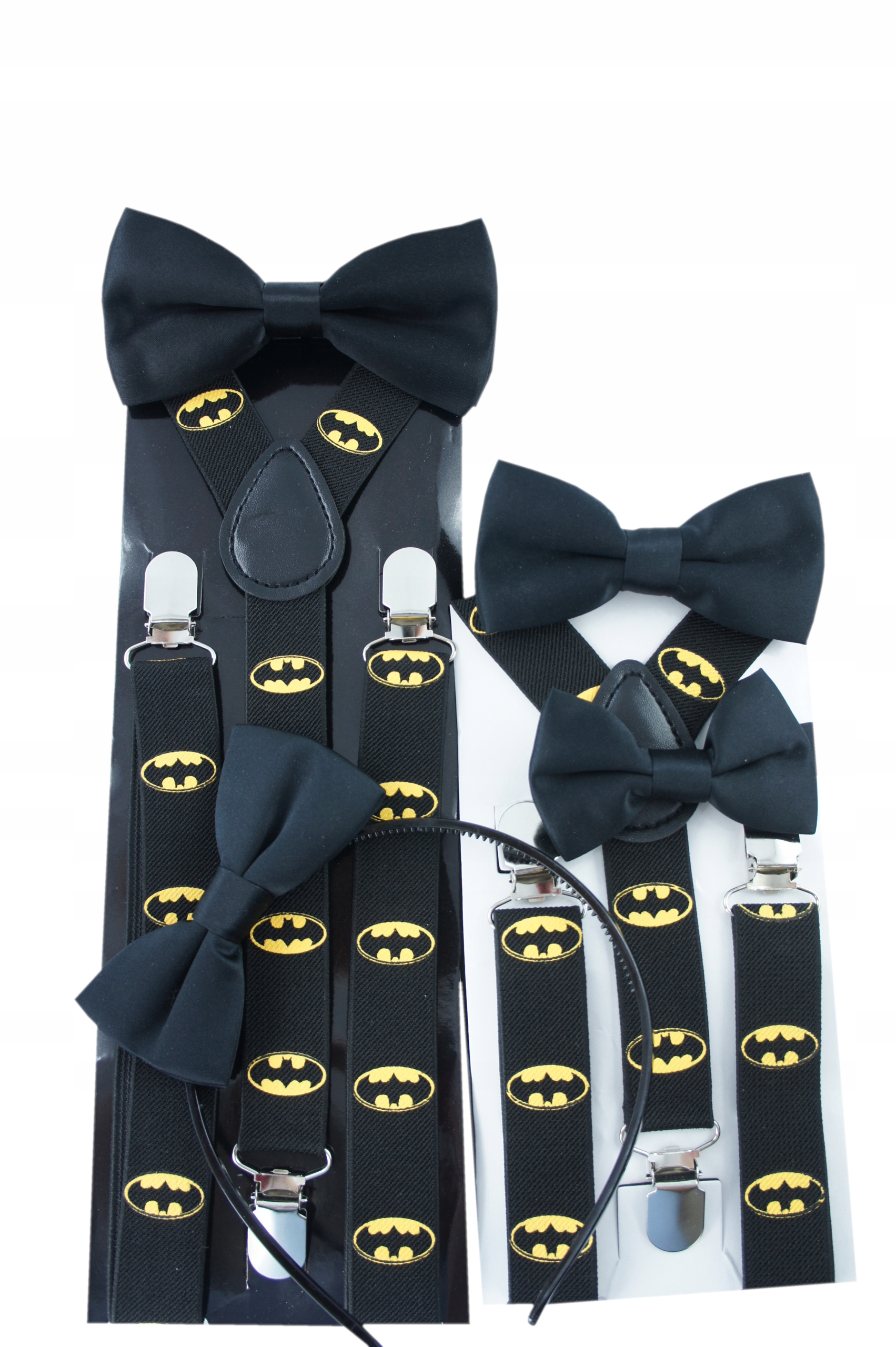 Szelki dla chłopca dziecka 1-8lat BATMAN Kolor czarny