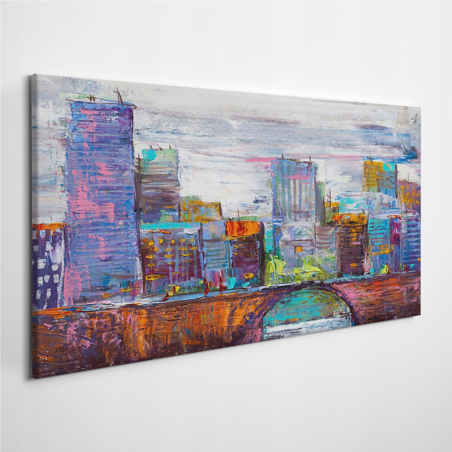

Zdjęcie na płótnie Abstrakcja Art Miasto 100x50 cm