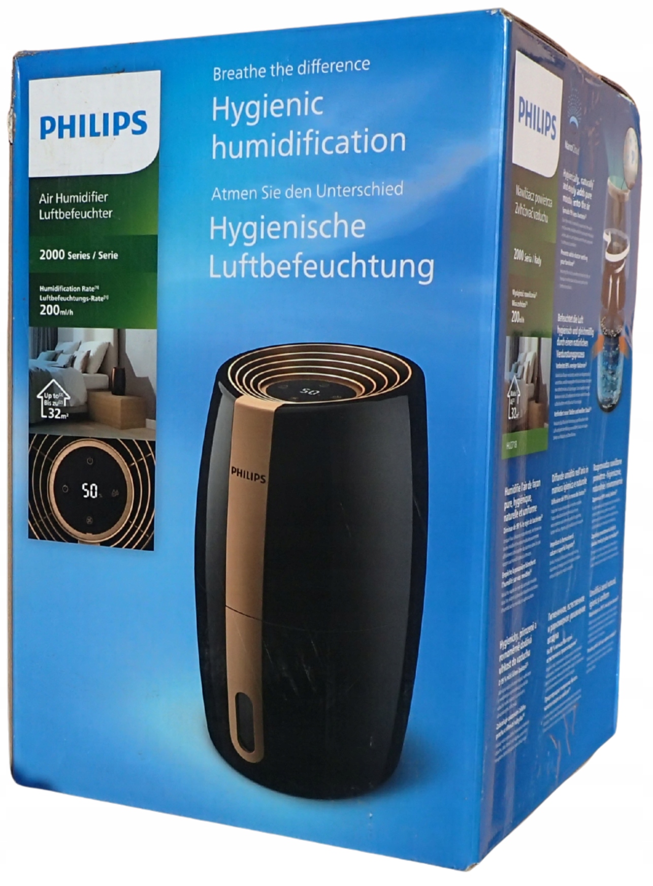 Zvlhčovač vzduchu Philips HU2718/10 NanoCloud 2.0 l do 32 m²