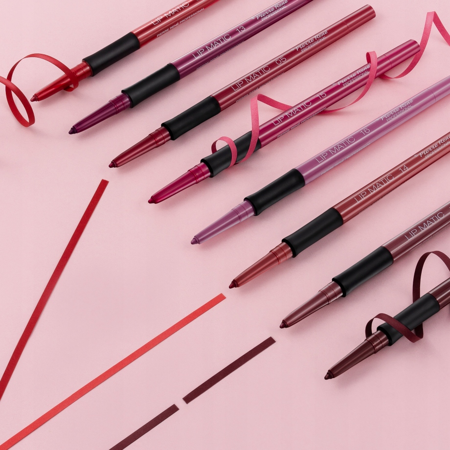 PIERRE RENE Lip Matic WODOODPORNA KREDKA DO UST 12 Kolor czerwony