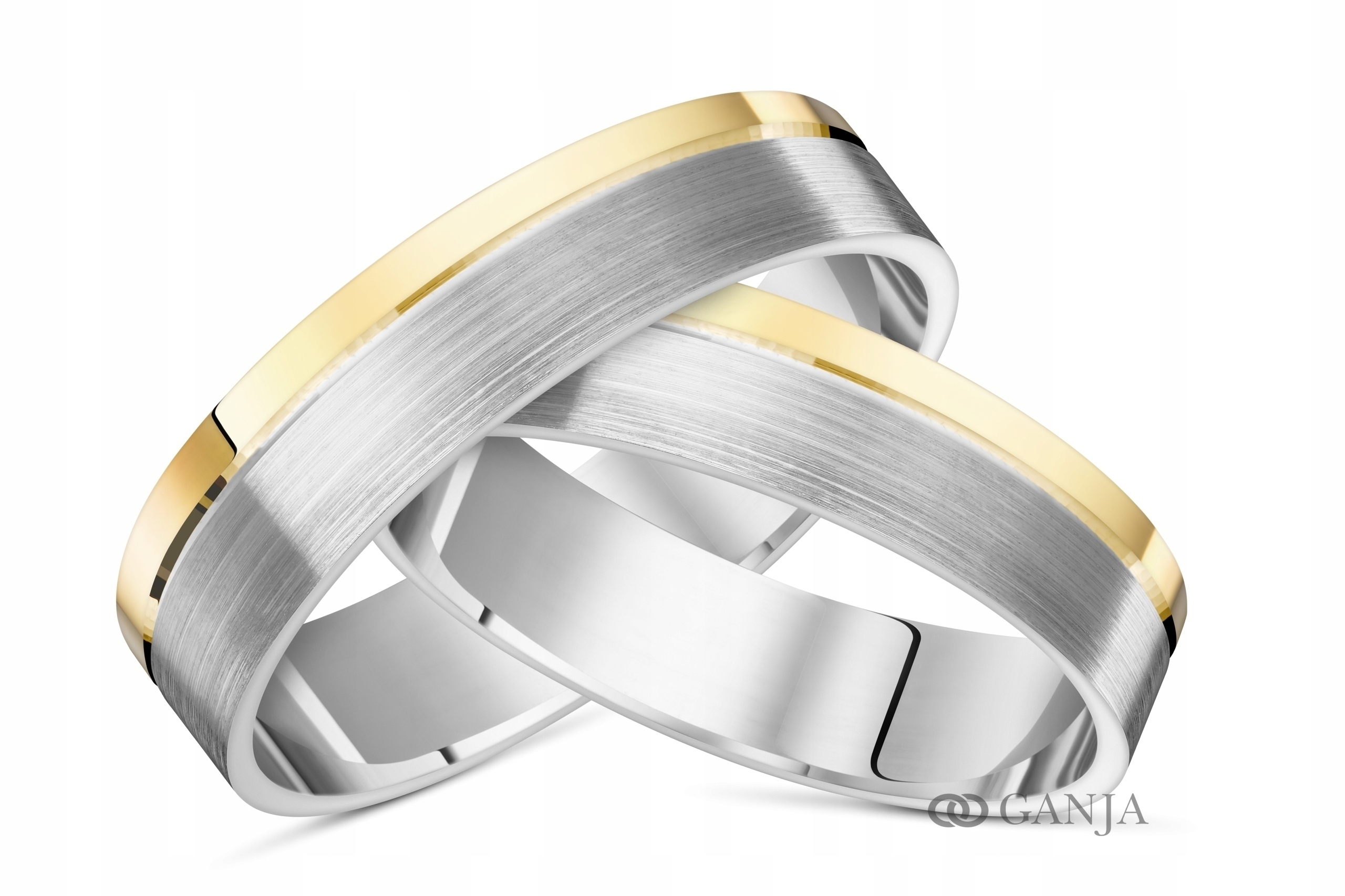 

Obrączka złota 333 srebrna 925 Ślub GK10 szer.5 mm