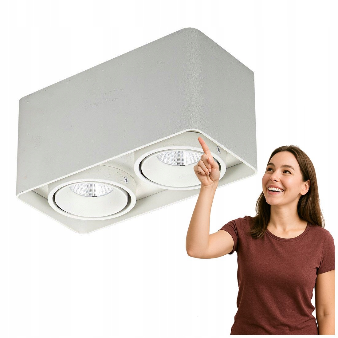Nástenná lampa Bonnie SLC78005/20W Wh Italux