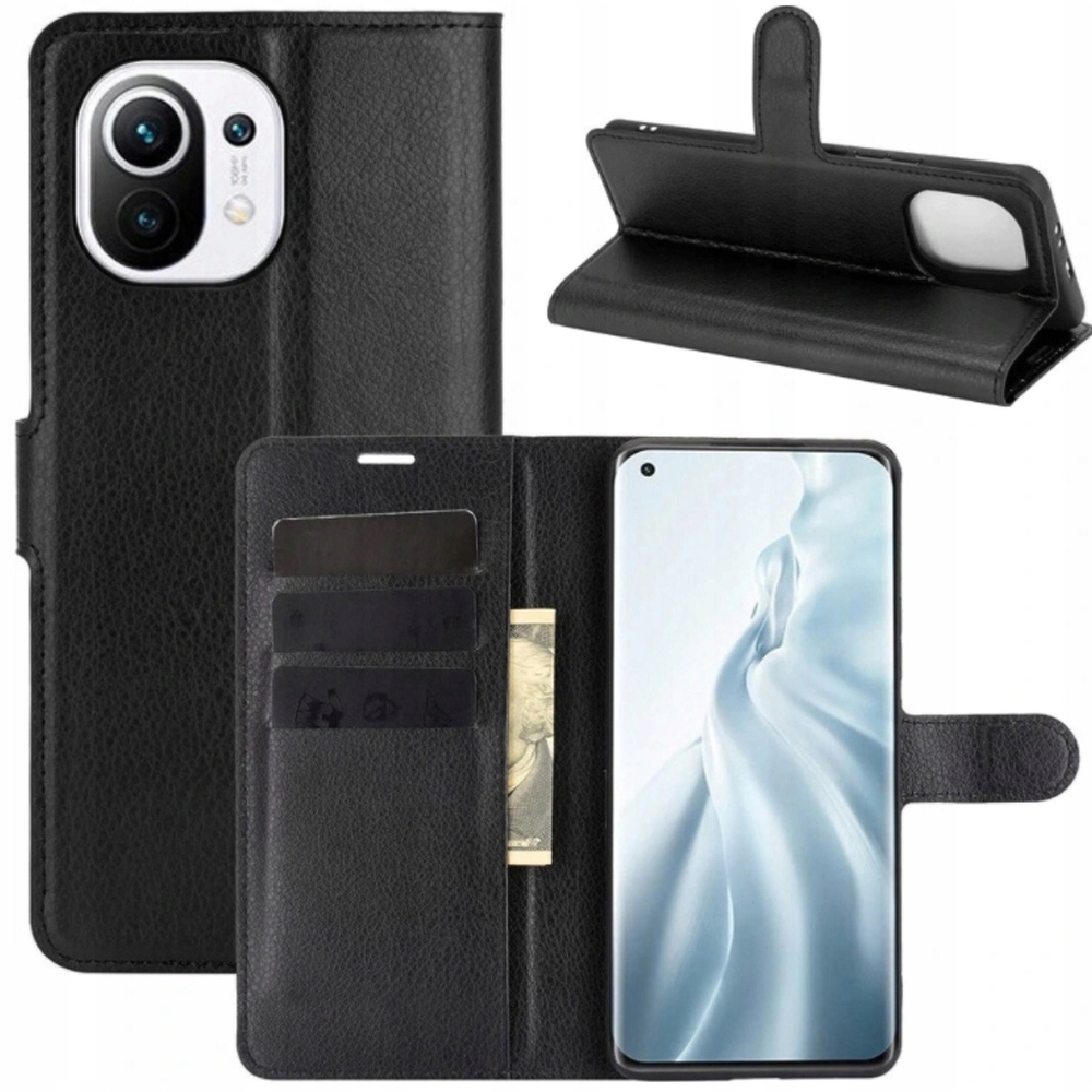 

Etui Portfel Litchi Pokrowiec Do Xiaomi MI 11