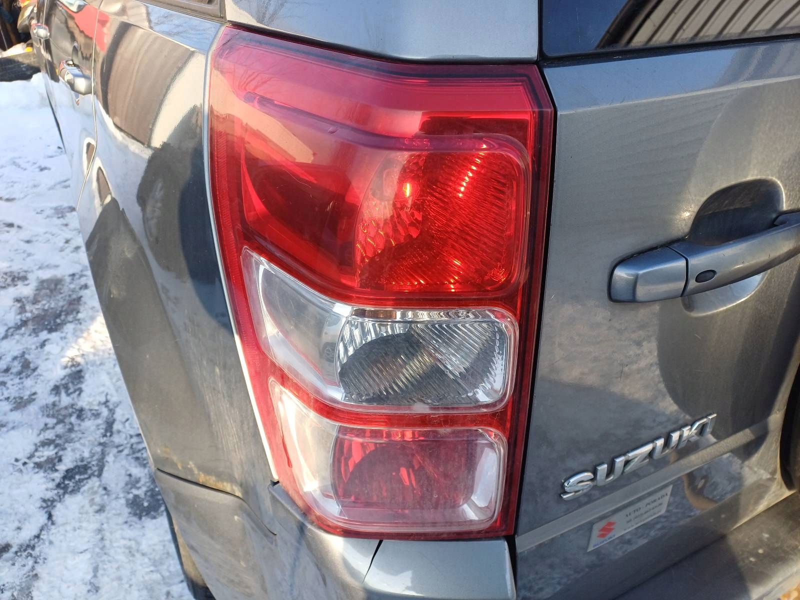 complete rear part trunk door bumper light SUZUKI GRAND VITARA II