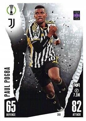 Match Attax 2023/24 368 Paul Pogba Topps