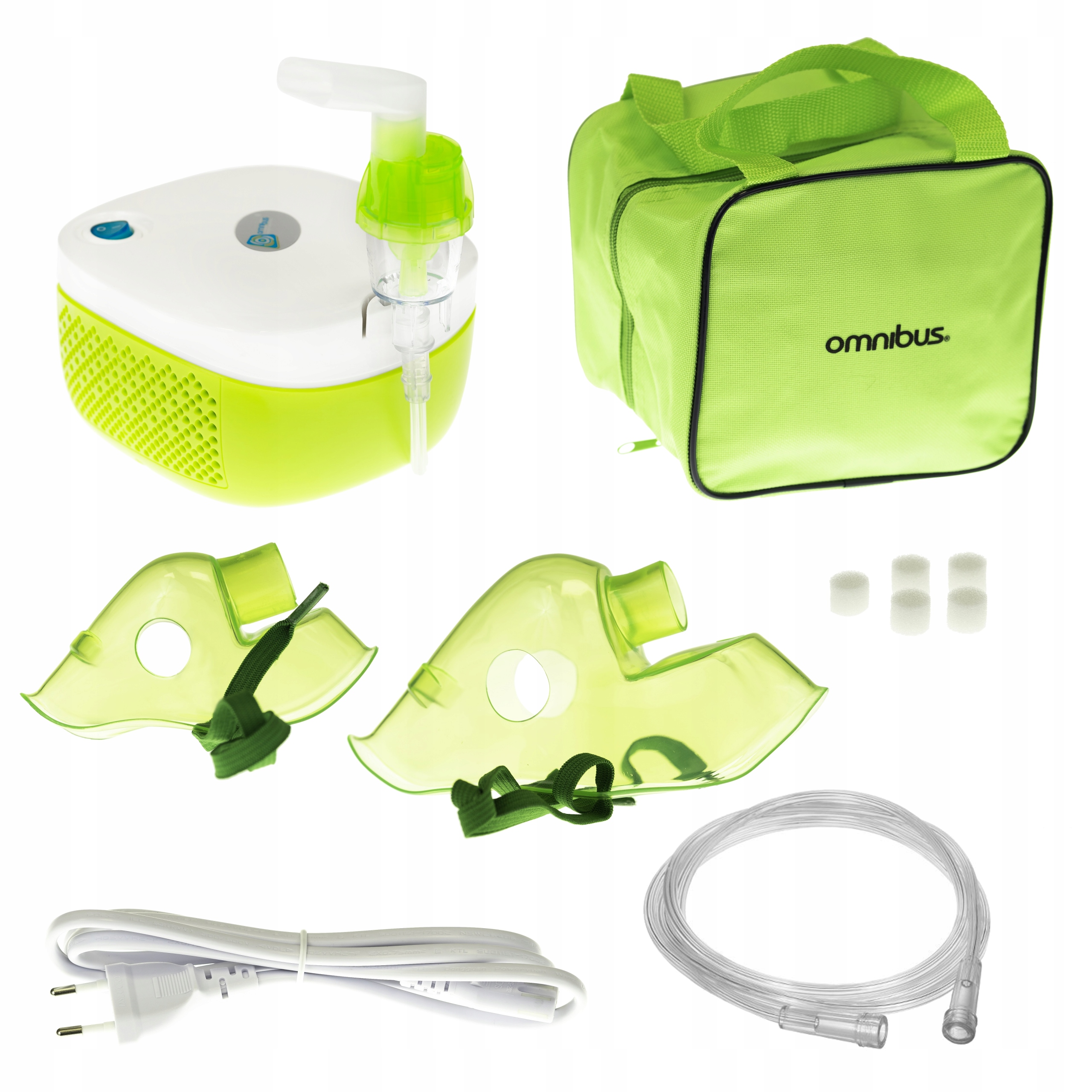 

Inhaltor Omnibus Nubi BR-CN195 Tłokowy Medyczny