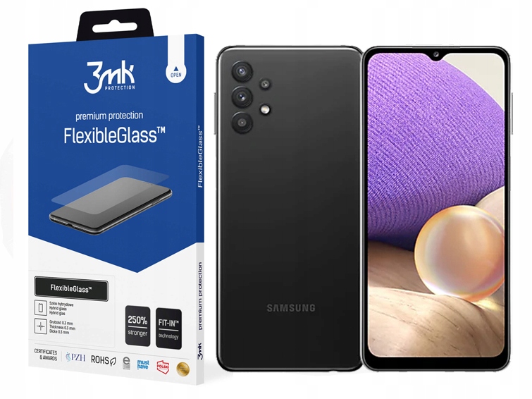 

Szkło FlexibleGlass 3MK do Samsung Galaxy A326 A32