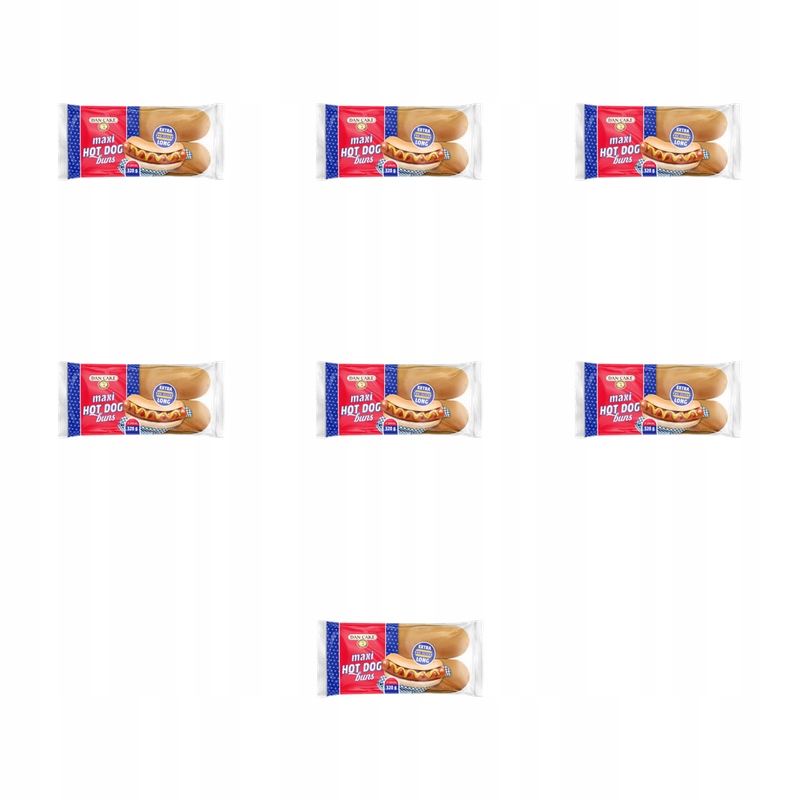 Dan Cake Maxi Hot Dog 320g X7