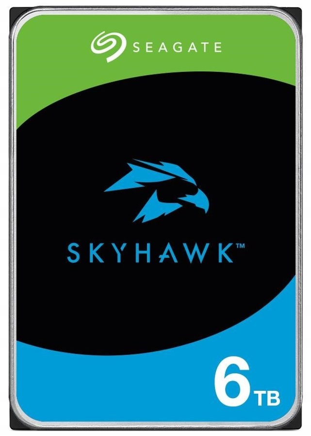 Seagate SkyHawk 6TB Hdd ST6000VX009 Interní 3,5" 7200 rpm Sata III