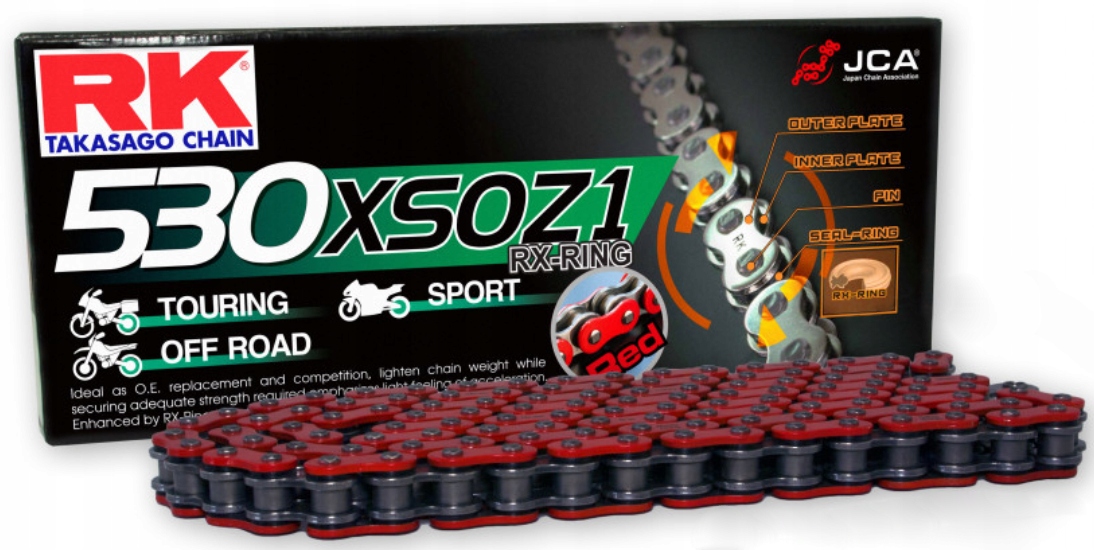 Hnací řetěz Rk Kawasaki ZX-9R 900 B Ninja 94-97 Nový