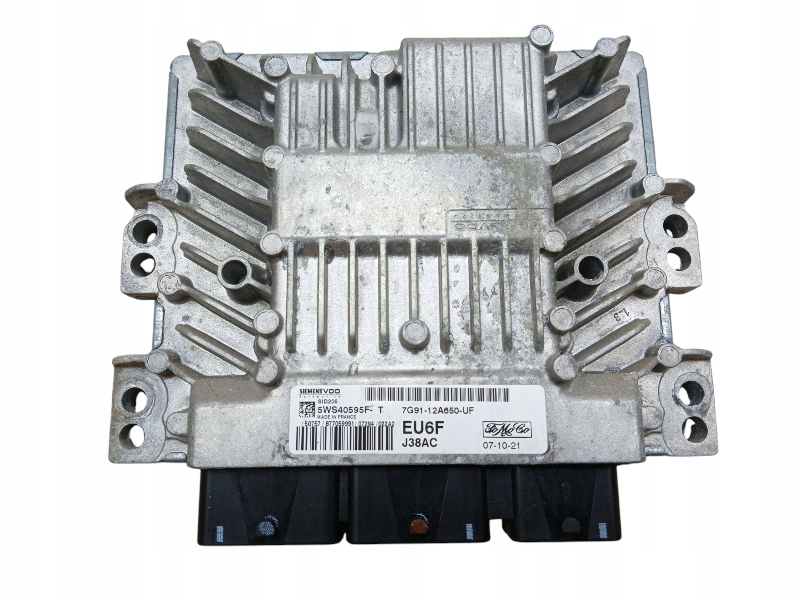 computer control unit of the engine FORD MONDEO MK4 2.0 TDCI 140KM 7G91-12A650-UF