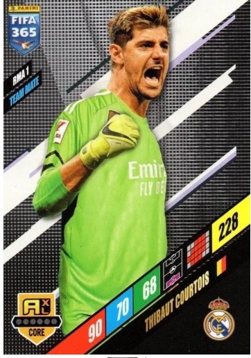 Fifa 365 2024 Panini RMA1 Thibaut Courtois