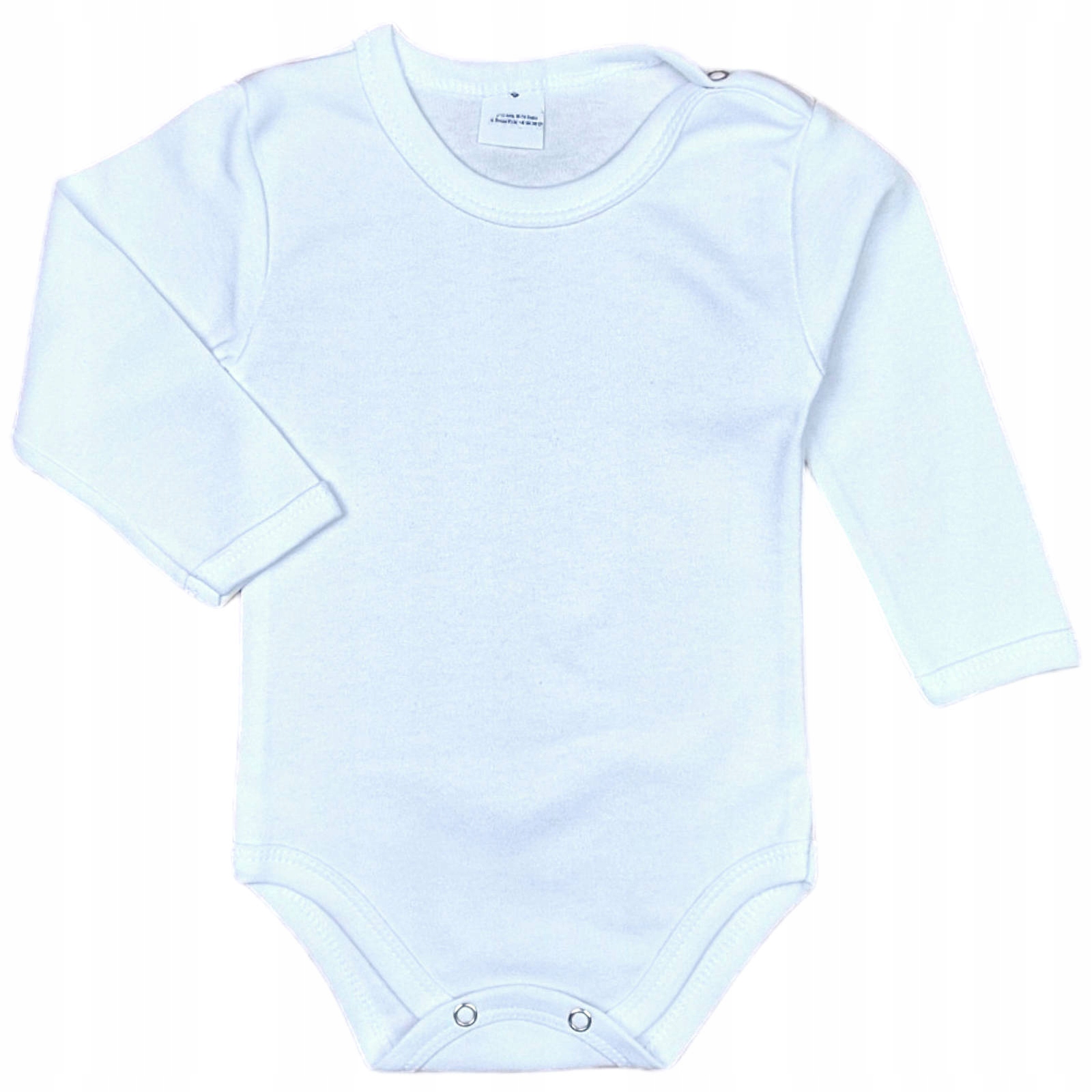 BODY DŁUGI RĘKAW BIAŁE BAWEŁNIANE 74