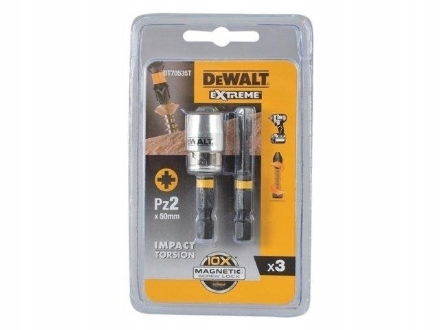 

Końcówka udarowa PZ2 x 50mm 2 szt. Uchwyt Dewalt