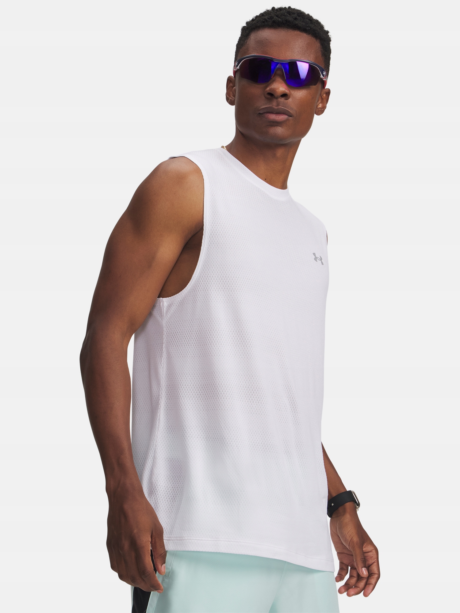 Under Armour Pánské tílko Under Armour Ua Velociti Tank-WHT