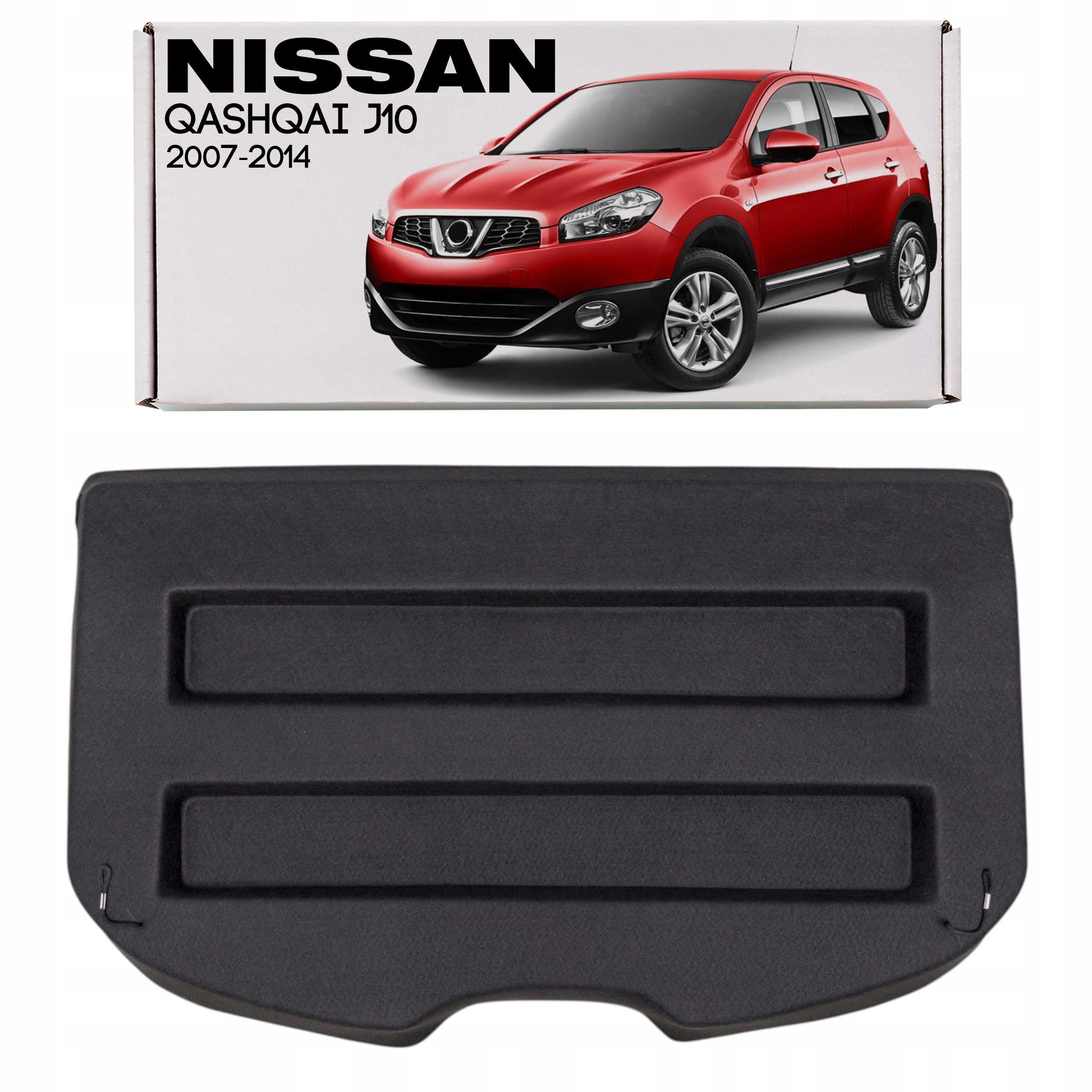 Nissan Qashqai I J10 2007-2014 Police Do Zavazadlového Prostoru 79910-JD00C Nová Černá