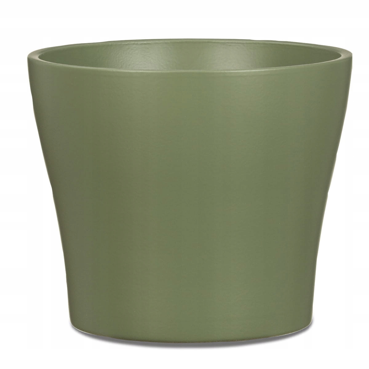 

Oliwkowa osłonka na doniczkę 13 Scheurich matowa