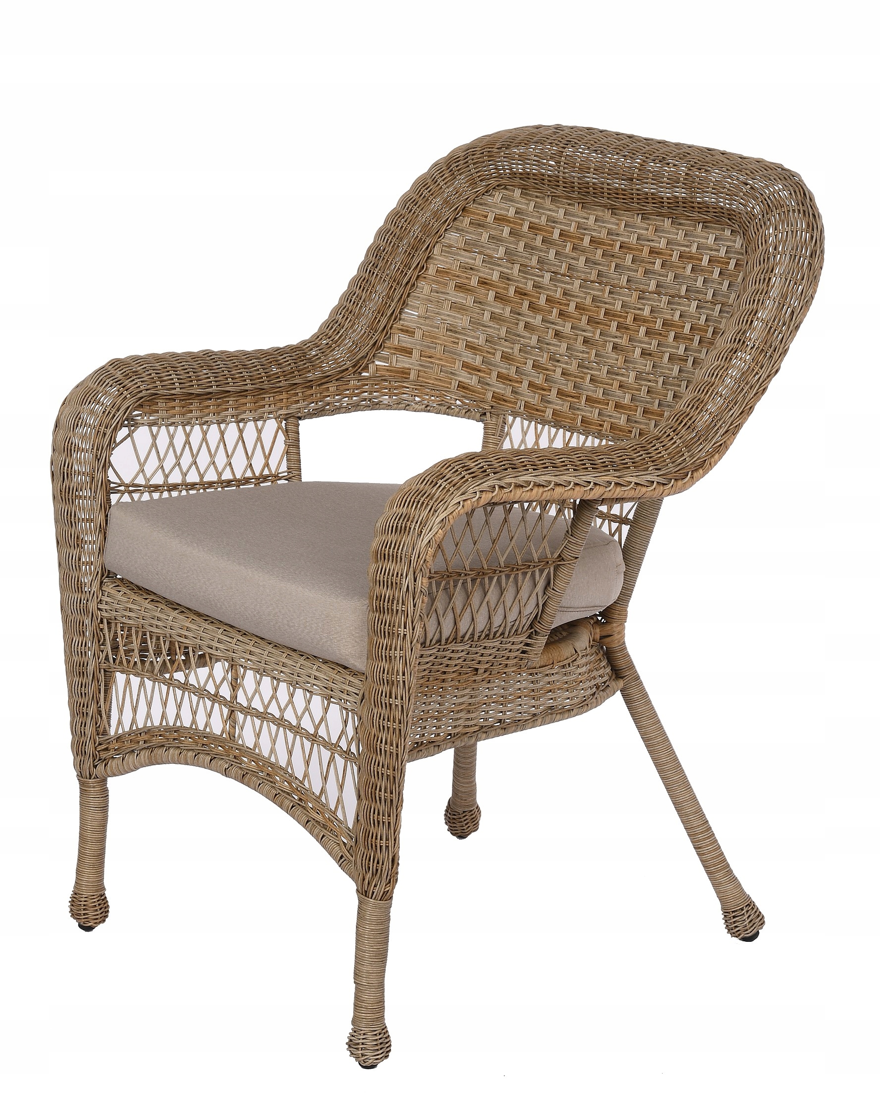 Крісло садове, велике, зручне, ротангове бохо Код виробника OTE-001-MANCHESTER2-КРІСЛО-БОХО