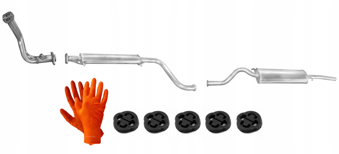 Lada 2110 1.5i 16V 52kW (1995-2000) Sedan Výfukový Systém Lada