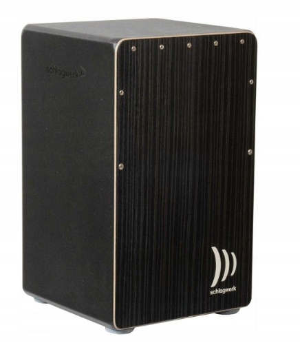 Schlagwerk CP91 Cajon Rudiments Hard Coal Stripes