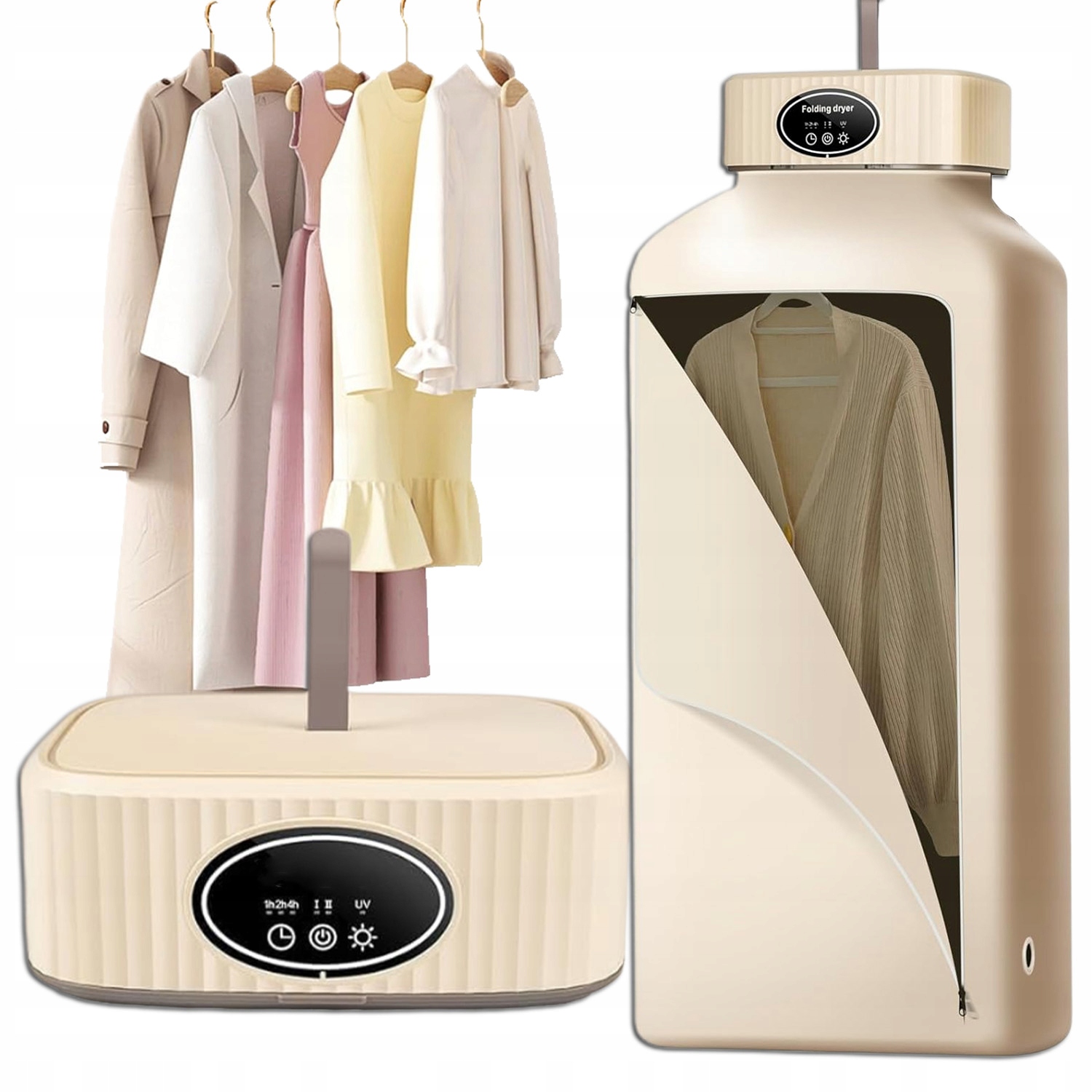 Levně Mini Sušák Přenosná Na Oblečení Elektrická, Rychleschnoucí