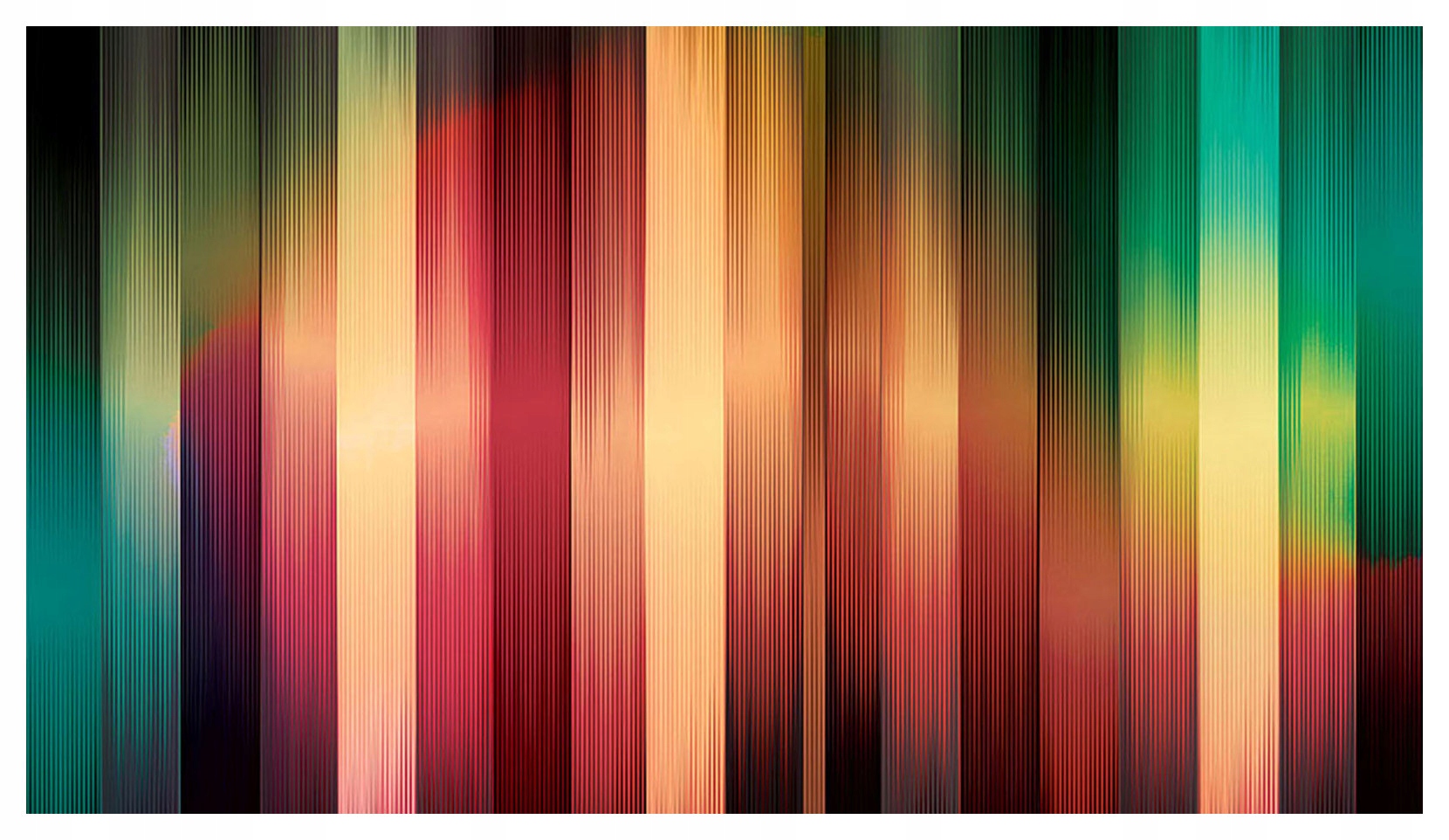 Fototapeta Vertikálne pruhy Farebný výbuch Rozmazané čiary 312x219 lepidlo