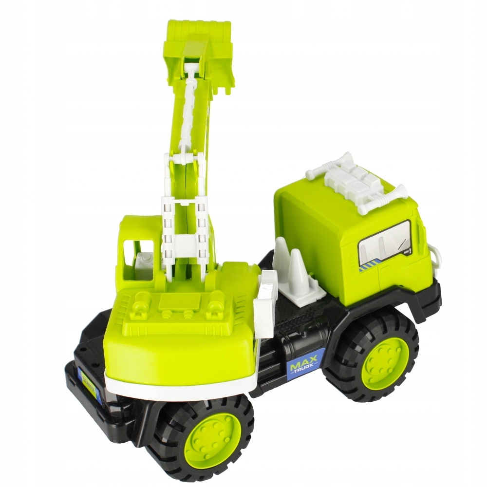 KOPARKA ZABAWKI dla dzieci MEGA CREATIVE auto CIĘŻAROWE kolorowe SAMOCHÓD Materiał plastik