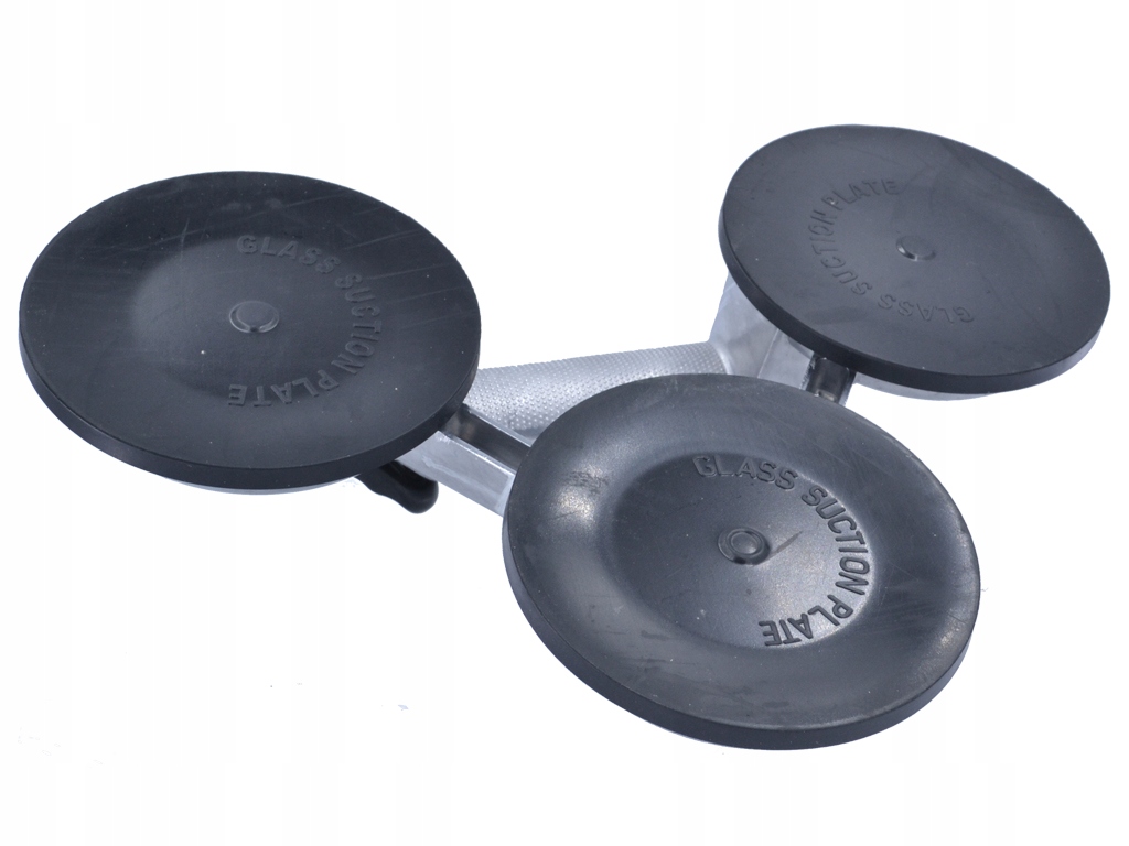 UCHWYT PRZYSSAWKA DO SZYB POTRÓJNA ALUMINIOWA 130K Waga produktu z opakowaniem jednostkowym 1.06 kg