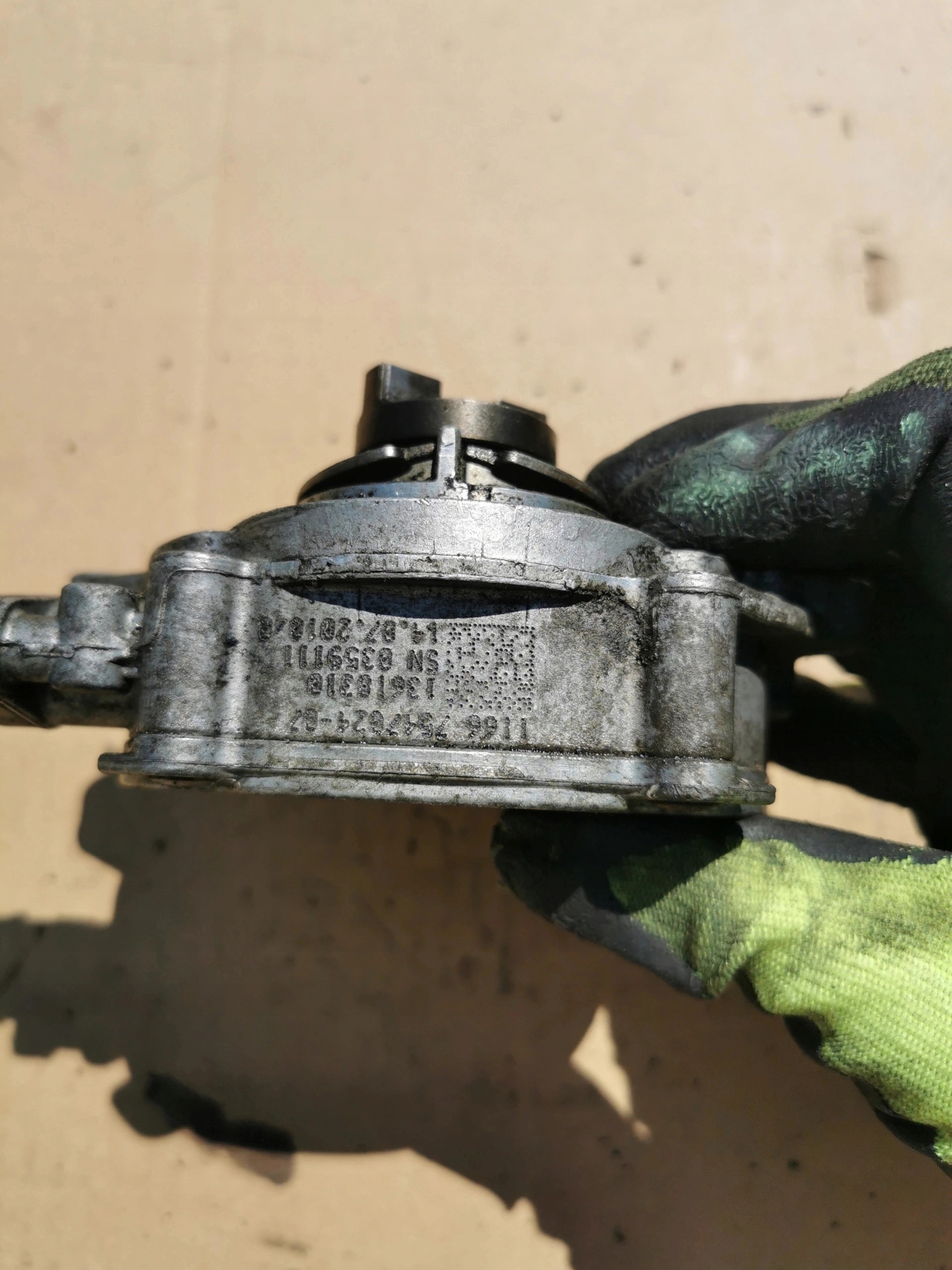 BMW E60 520I 0313-327-116 Pompa VACUM WACUM