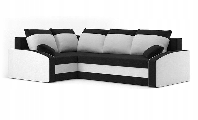 WYGODNY NAROŻNIK ROZKŁADANY STYLOWA ROGÓWKA