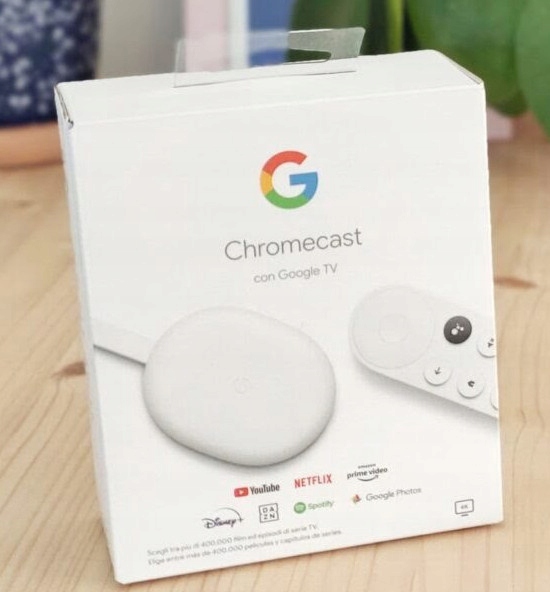 ODTWARZACZ MULTIMEDIALNY GOOGLE CHROMECAST 4.0 NETFLIX 4K SMART TV Pilot Informacje o bezpieczeństwie CE