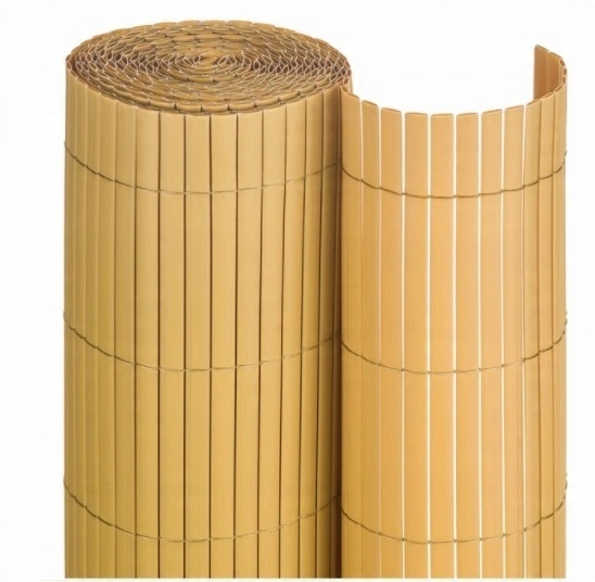 

Dwustronna Mata Osłona Bambusowa Płot Pvc 180x400