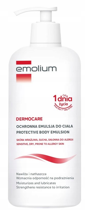 Emulsja ochronna Emolium Dermocare do ciała 400 ml