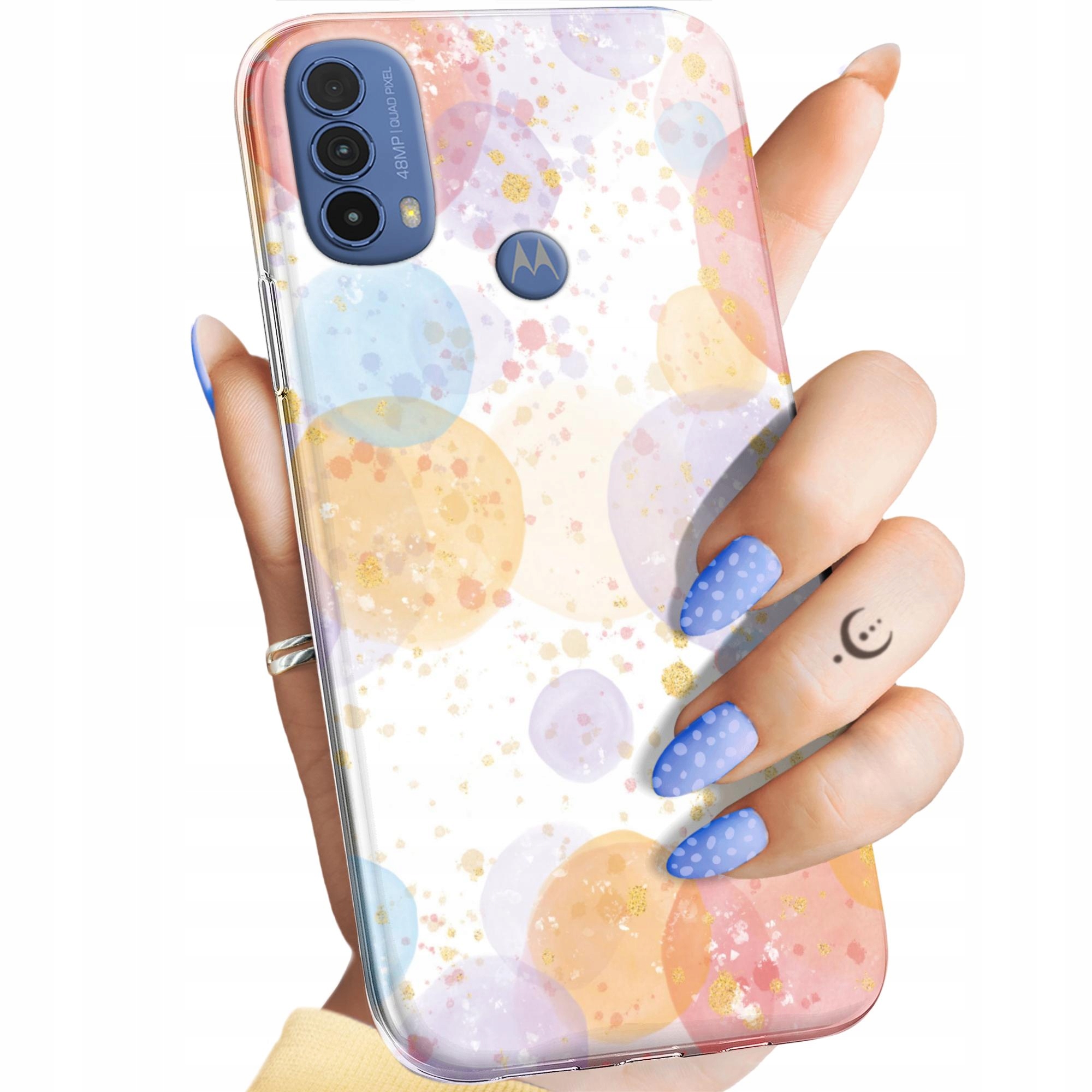 Etui Do Motorola Moto E30 E40 Watercolor Akwarela Obraz Obudowa