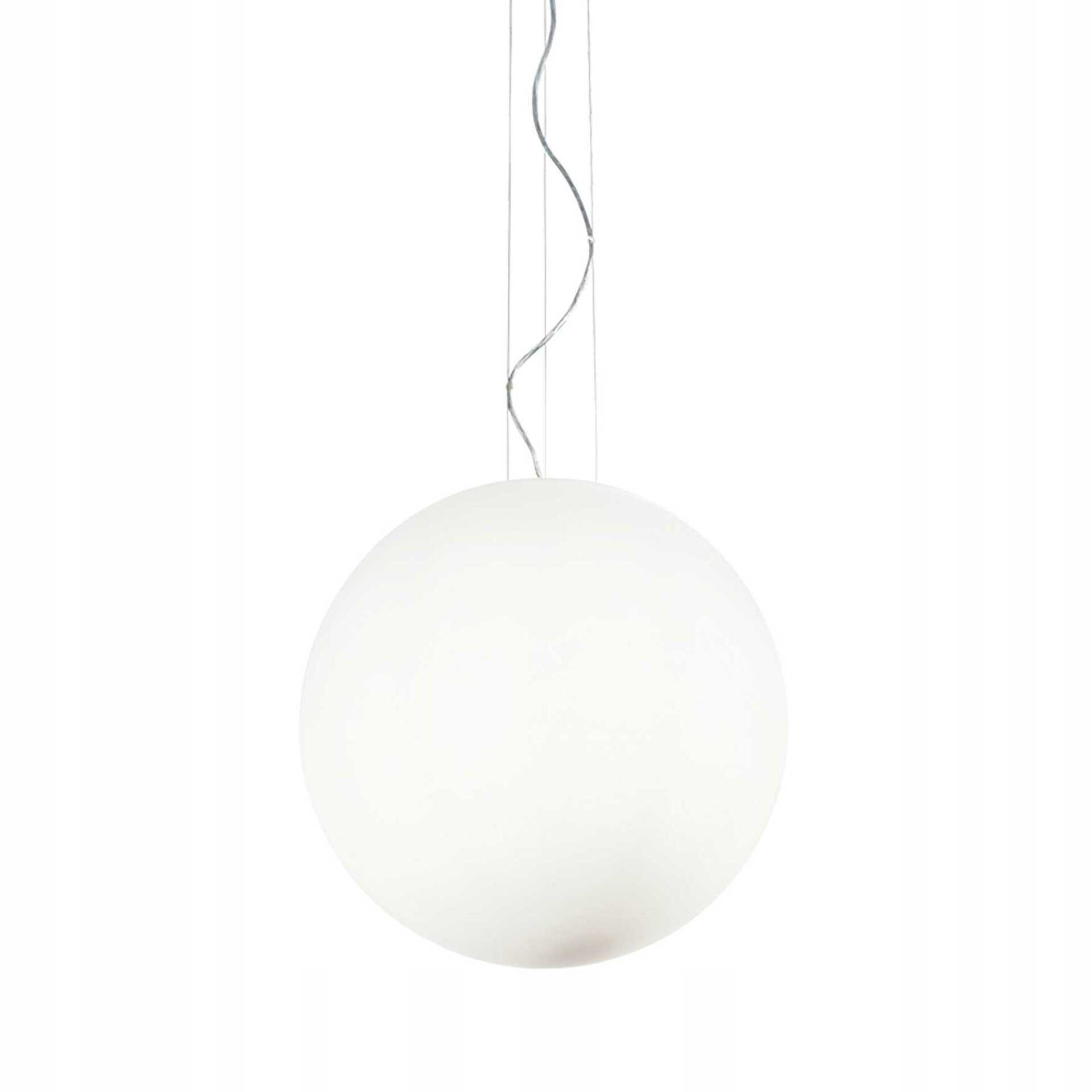 Závěsné svítidlo Ideal Lux Mapa Bianco SP1 D50 E27 bílá 500mm