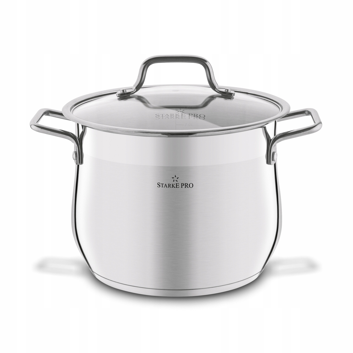 Garnek gastronomiczny z Pokrywką Indukcja Starke Pro Premio Alto II 5,7 l