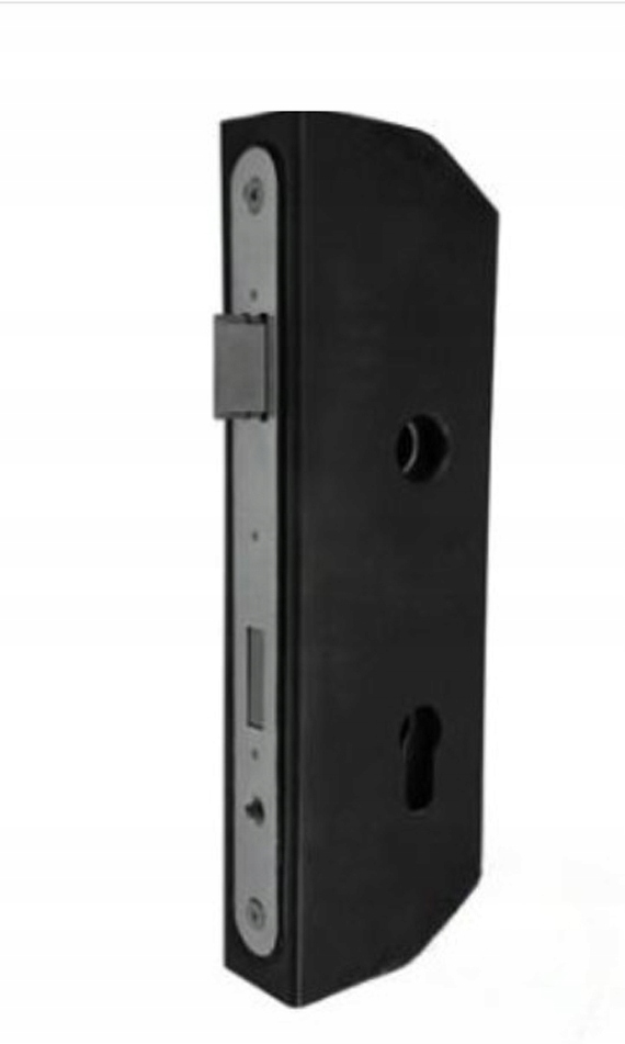 Ozdobná Zámková krabice se zámkem, pro profil 80x40, zámek pro posuvnou bránu