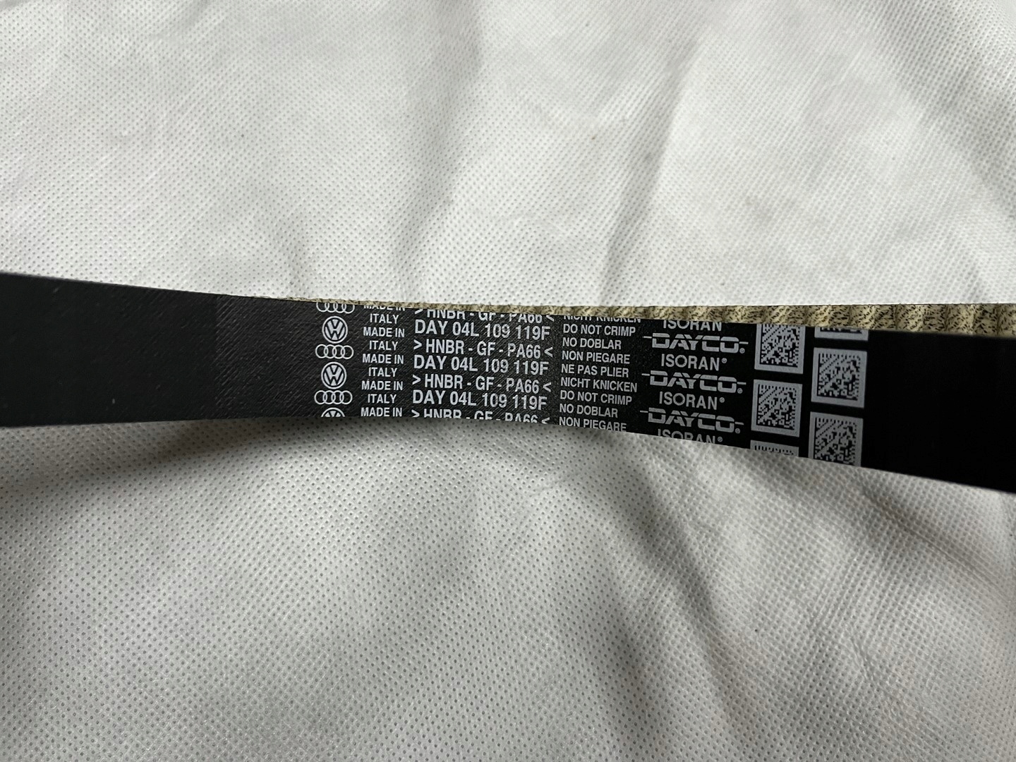 VW PASSAT B8 ARTEON PASEK ROZRZĄDU 04L109119F NOWY OEM Producent części Dayco