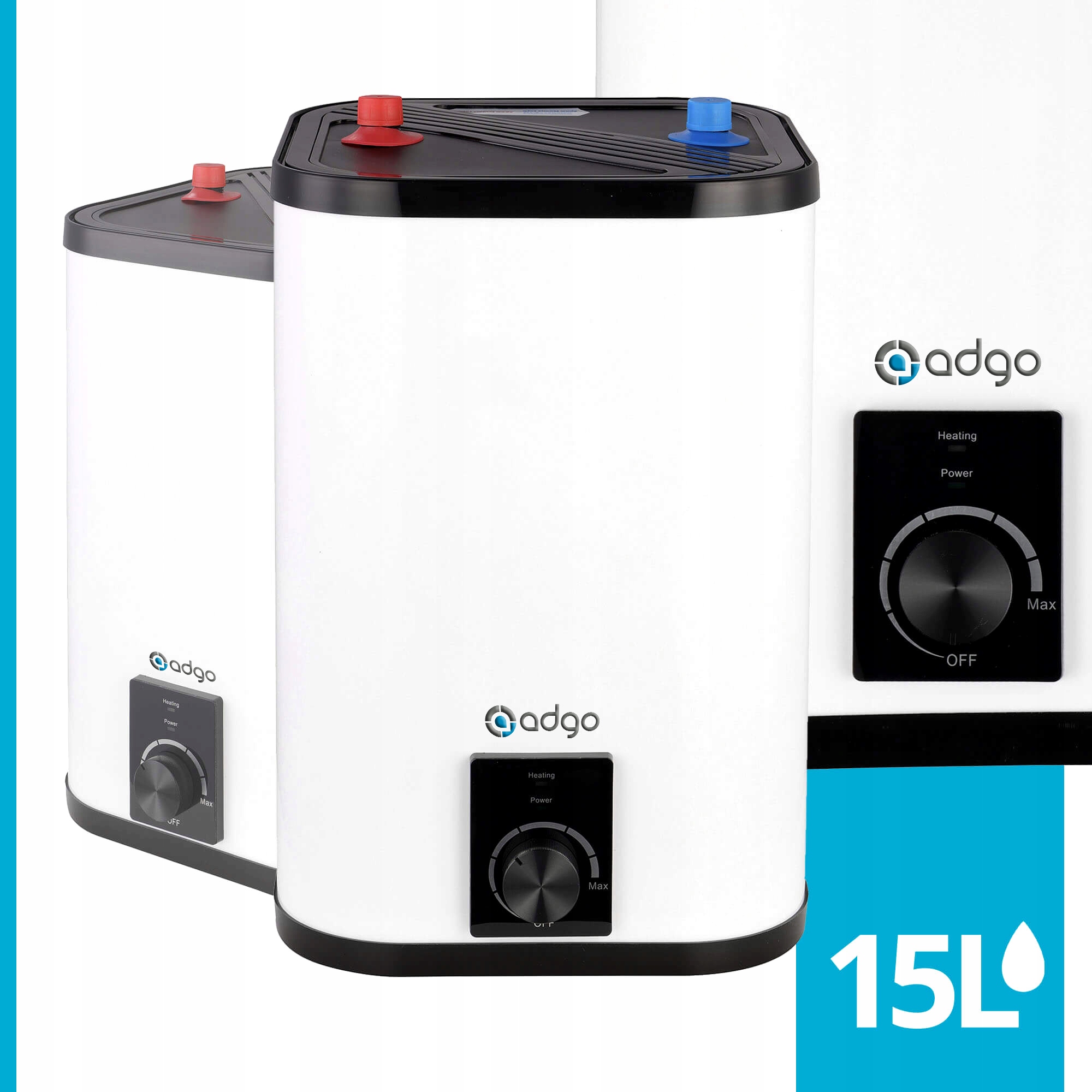 Elektrický Ohřívač Vody Průtokový 15 L Podumyvadlový Horní Ohřívač