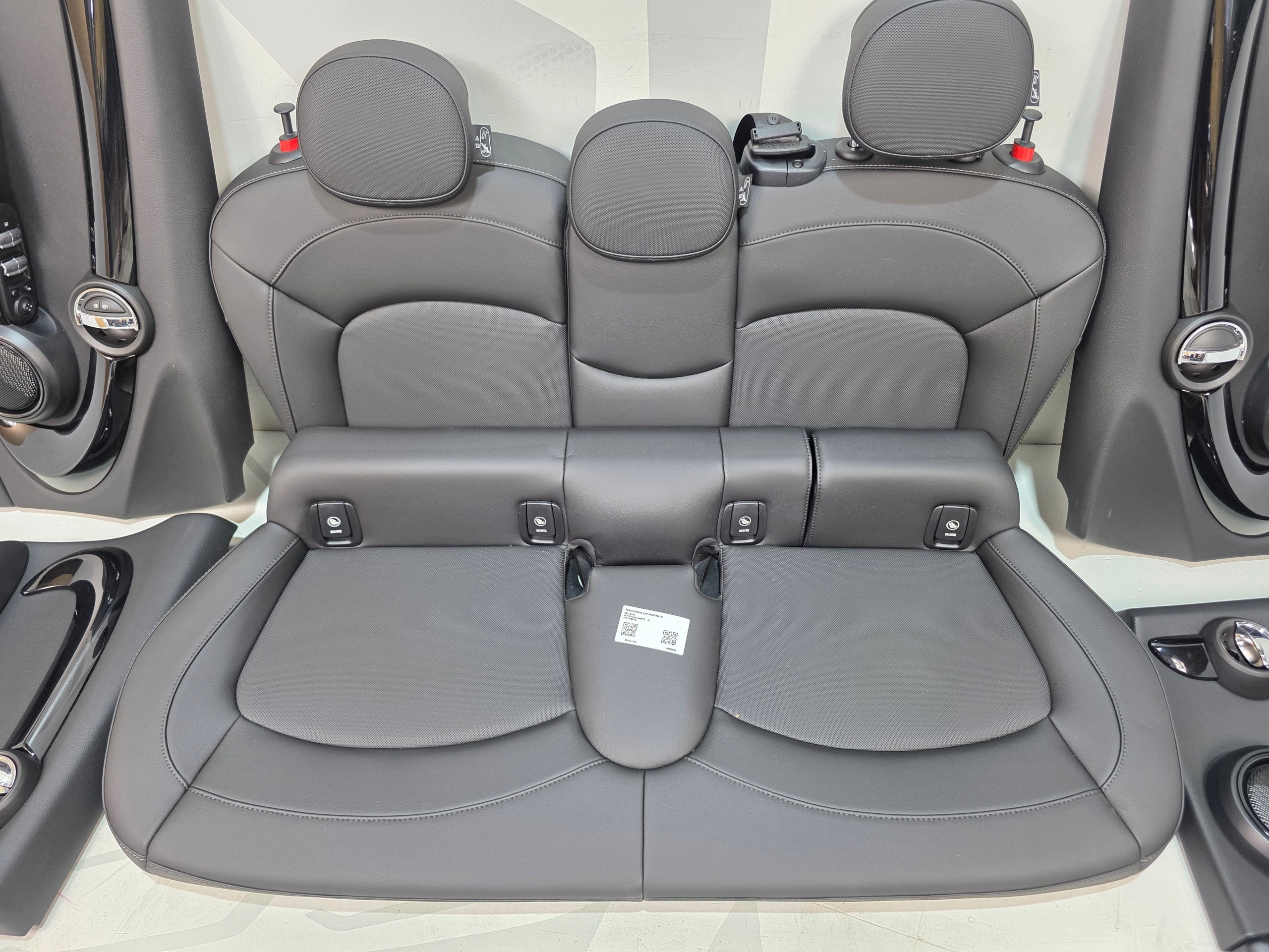 seats inner TUNEL leather MINI JCW COOPER S F55 GRZANE heated