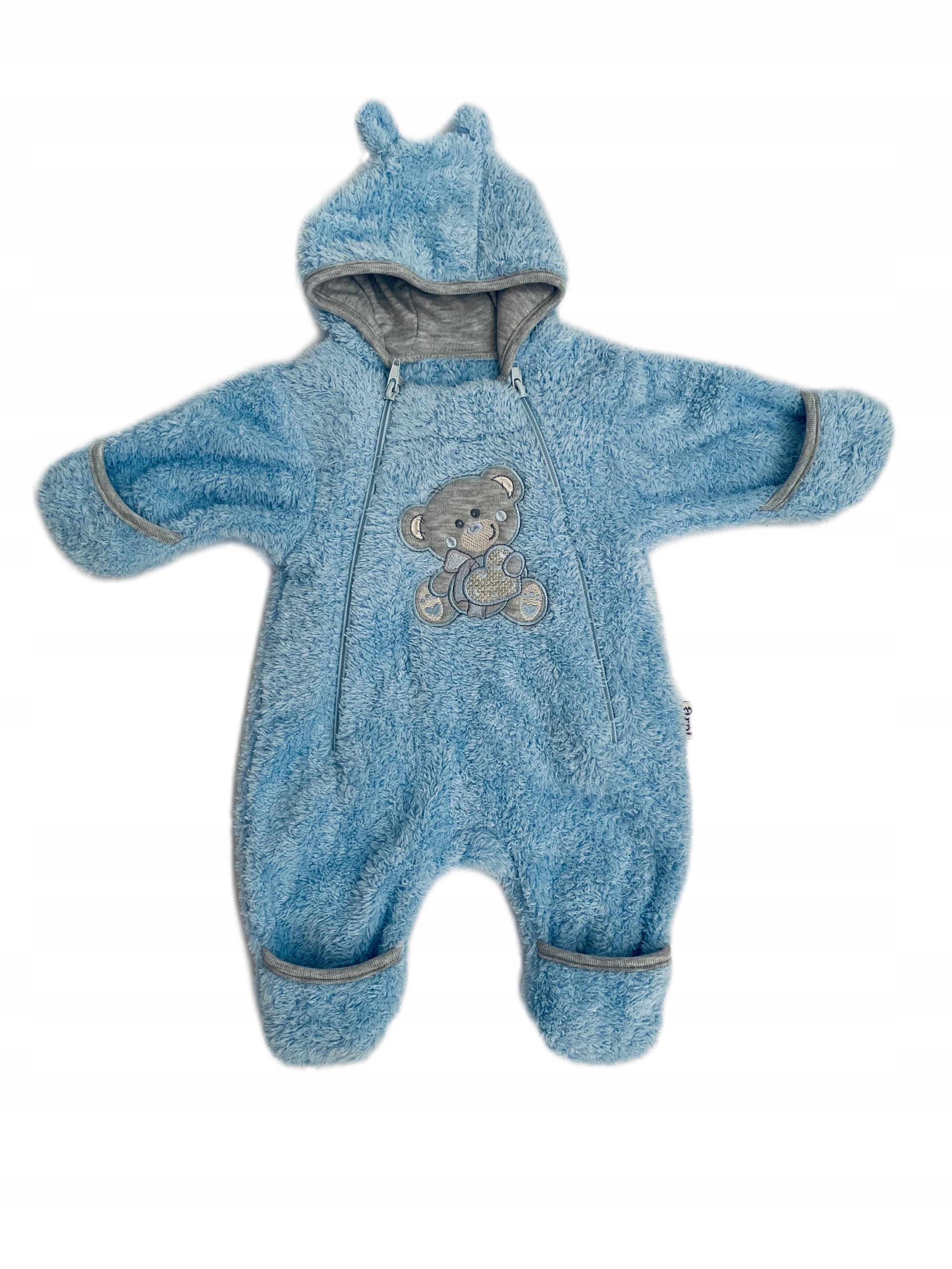 KOMBINEZON pajacyk "baranek" NIEBIESKI rozmiar 56 od producenta Marka Inna marka