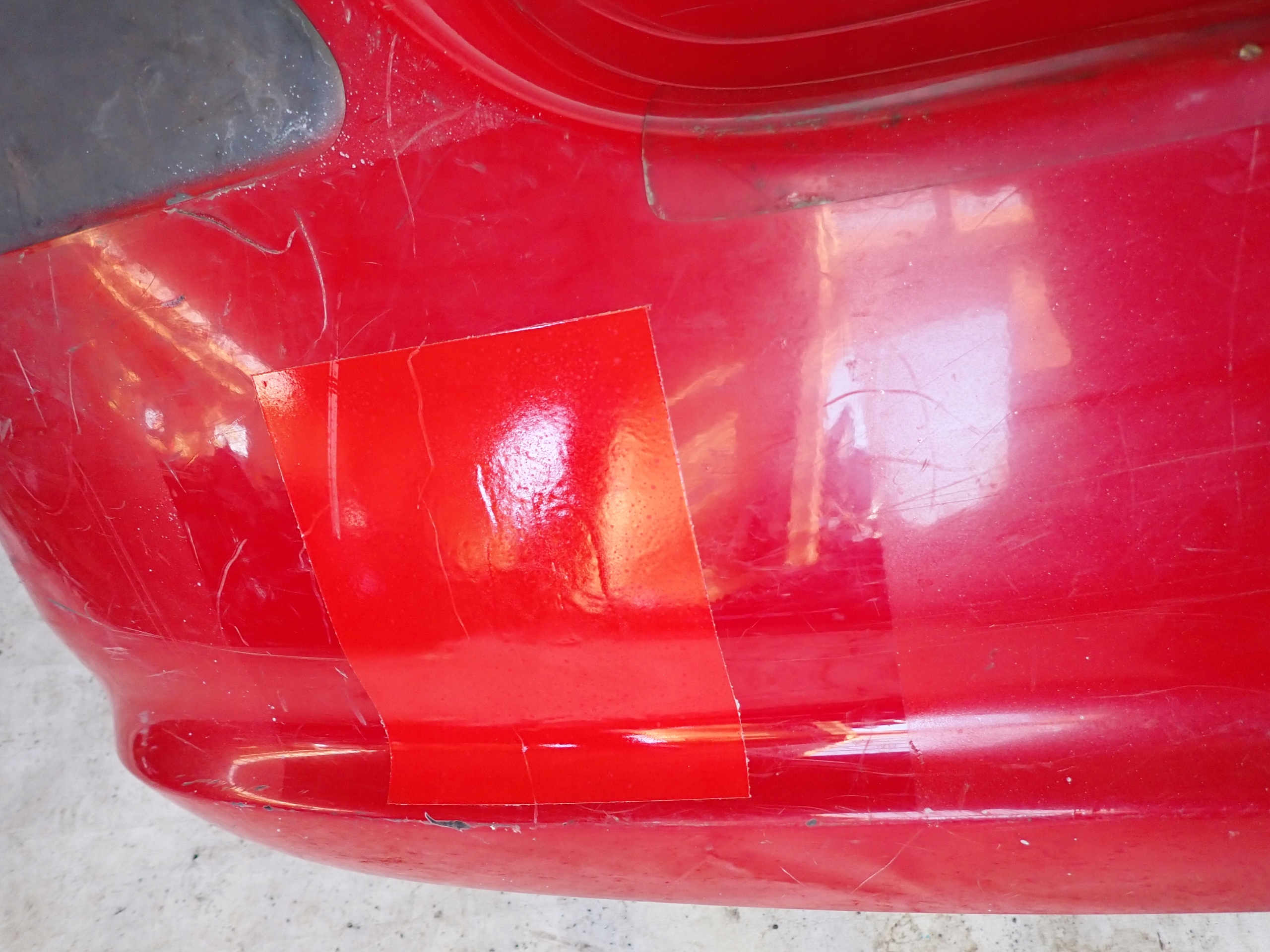HONDA JAZZ II 02- bumper rear part rear