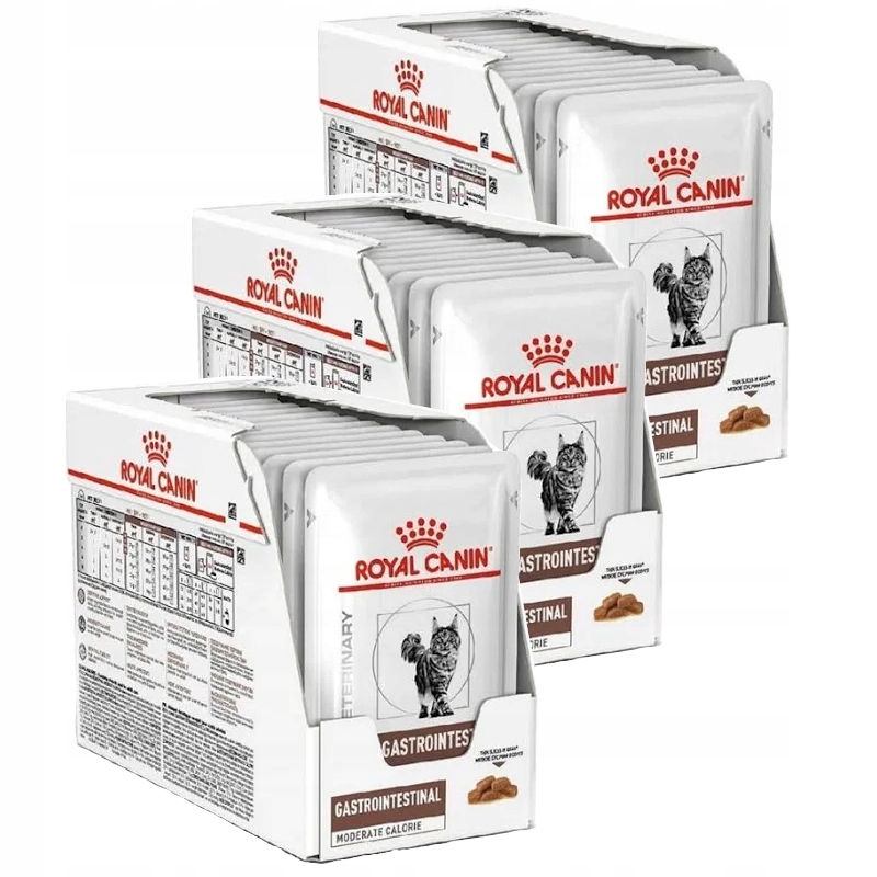 Royal Canin Gastrointestinal Moderate Calorie 36x85g Karma W Sosie Dla Kota
